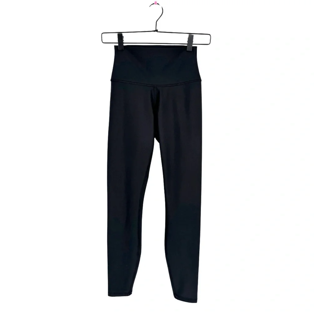 Alo Yoga NWOT High-Waist Airlift Full-Length Leggings Black‎ XXS Athleisure Gym